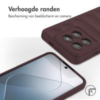 imoshion EasyGrip Backcover Xiaomi 14 Pro - Aubergine