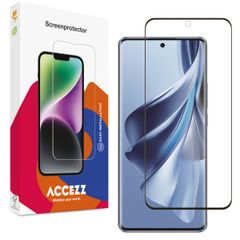 Accezz Gehard Glas Full Cover Screenprotector Oppo Reno 10 / 10 Pro