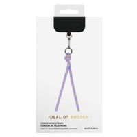 iDeal of Sweden Cord Phone Strap Universal - Telefoonkoord - Universeel - Multi Purple