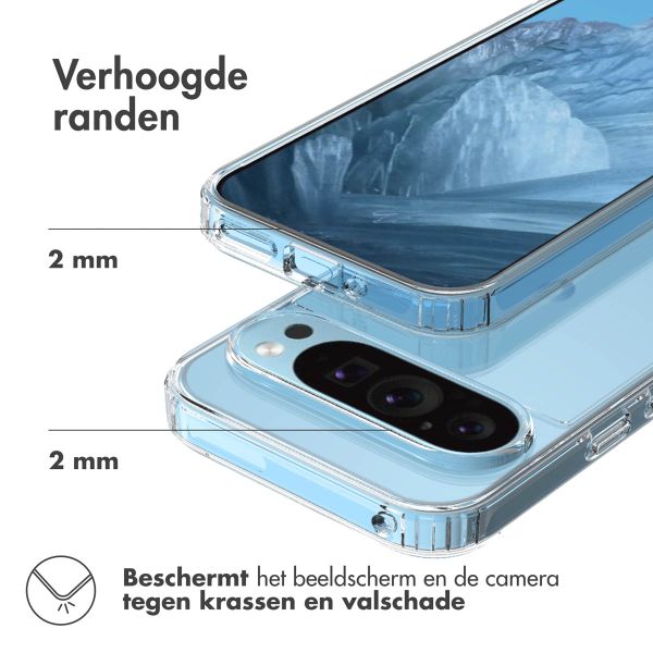 Accezz Xtreme Impact Backcover Google Pixel 9 / 9 Pro - Transparant