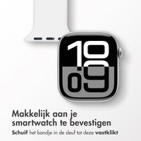 imoshion Verpleegkundige siliconenband Apple Watch Series 1 t/m 11 / SE / Ultra (44/45/46/49 mm) - Wit