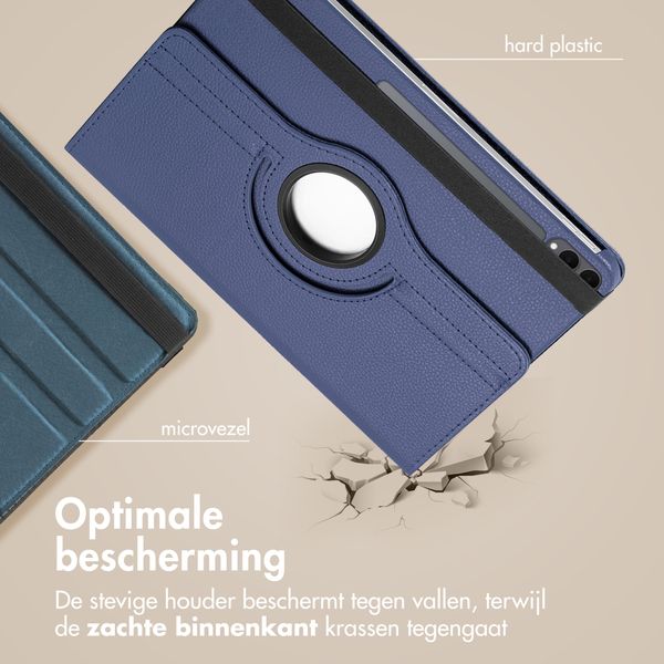imoshion 360° draaibare Bookcase Samsung Galaxy Tab S11 Ultra - Donkerblauw