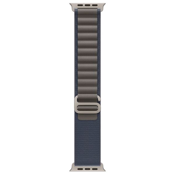Apple Alpine Loop Band Apple Watch Series 1 - 11 / SE / Ultra (44/45/46/49 mm) - Maat M - Blue