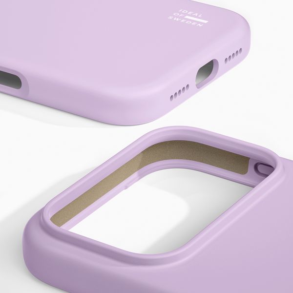 iDeal of Sweden Silicone Case met MagSafe Apple iPhone 17 Pro - Lavender Milk