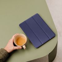 imoshion Trifold Bookcase Samsung Galaxy Tab A11 / A9 8.7 inch - Donkerblauw