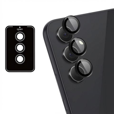 imoshion 2 Pack Camera lens protector Samsung Galaxy A35 - Black