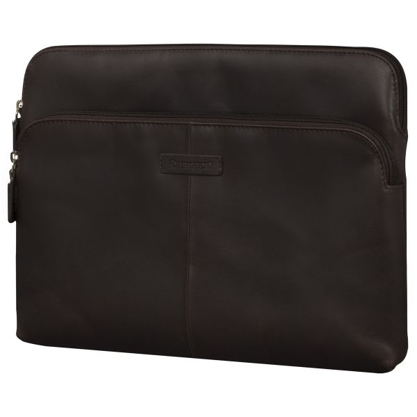 dbramante1928 Skagen Pro+ Sleeve - Laptop hoes 13 inch - Echt leer - MacBook Pro 13 inch / Air 13 inch - Hunter Dark