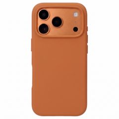 Accezz Liquid Silicone Backcover met MagSafe Apple iPhone 18 Pro Max / 17 Pro Max - Oranje