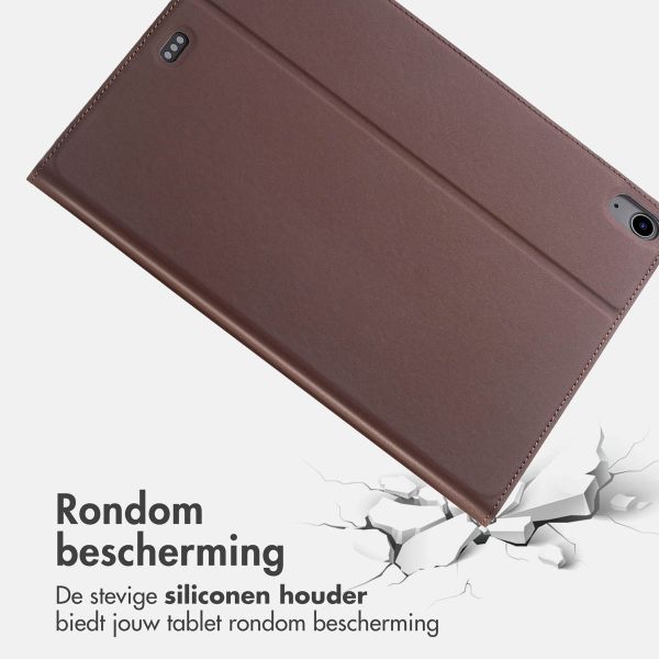 Accezz Classic Tablet Case Apple iPad Air 11 inch (2025) M3 / (2024) M2 / Air 5 (2022) / Air 4 (2020) - Bruin