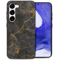 imoshion Design hoesje Samsung Galaxy S23 Plus - Black Marble