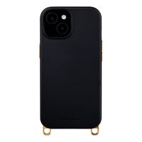 Selencia Rivièra MagSafe Backcover met afneembare haakjes Apple iPhone 14 / 13 - Velvet Black