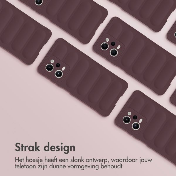 imoshion EasyGrip Backcover Xiaomi Redmi Note 12 Pro (5G) - Aubergine