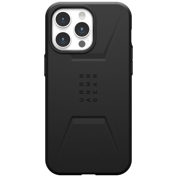 UAG Civilian Backcover MagSafe Apple iPhone 15 Pro Max - Zwart