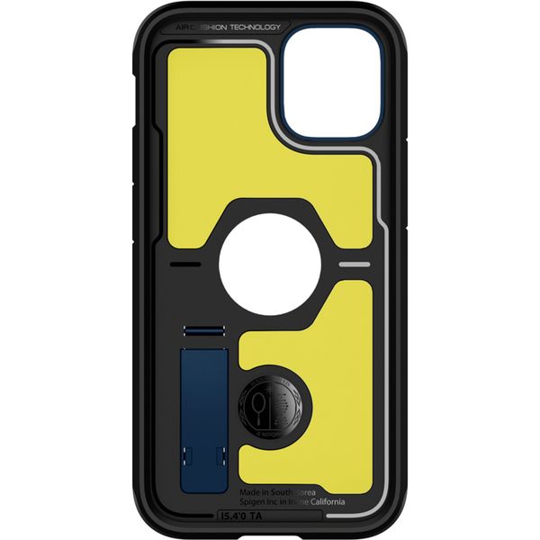 Spigen Tough Armor Backcover iPhone 12 Mini - Donkerblauw