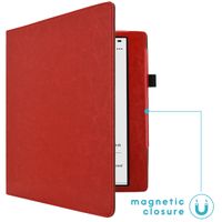 imoshion Vegan Leather Bookcase Kobo Elipsa 2E - Rood