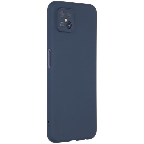 imoshion Color Backcover Oppo Reno4 Z 5G - Donkerblauw