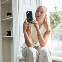 Selencia Vivid Backcover Samsung Galaxy S25 Plus - Chic Marble Quartz