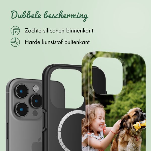 Ontwerp je eigen tough case met MagSafe Apple iPhone 15 Pro Max - Wit