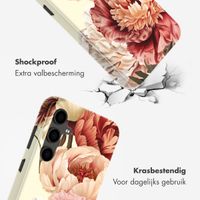 Selencia Vivid Backcover Samsung Galaxy S24 FE - Vintage Peony