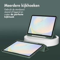 Accezz Smart Silicone Bookcase Apple iPad 11 (2025) 11 inch A16 / iPad 10 (2022) 10.9 inch - Donkergroen