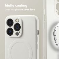 imoshion Colour Back Cover with MagSafe Apple iPhone 13 Pro - Beige