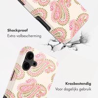 Selencia Vivid Backcover Apple iPhone 16 - Paisley Blush