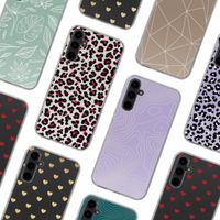 imoshion Design hoesje Samsung Galaxy A34 (5G) - Leopard Pink