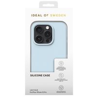 iDeal of Sweden Silicone Case iPhone 15 Pro - Light Blue