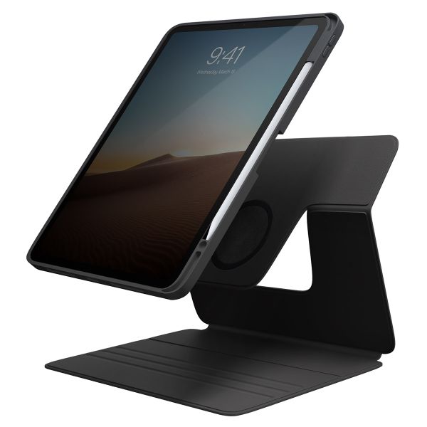 Uniq Rovus Magnetic 360 Rotating Detachable Case Apple iPad Air 11 inch (2025) M3 / (2024) M2 / iPad Pro 11 (2020/2021/2022) / Air 5 (2022) / Air 4 (2020) - Ebony Black