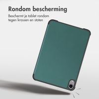 imoshion Trifold Bookcase Apple iPad Mini 7 (2024) / iPad Mini 6 (2021) - Donkergroen