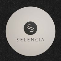 Selencia Glitter Cover Apple MacBook Air 13 inch (2022 / 2024 M3 / 2025 M4 / 2026 M5) - Zwart