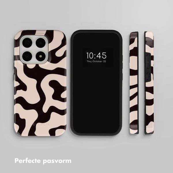Selencia Vivid Backcover met MagSafe Xiaomi 17 - Art Wave Black
