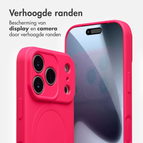 imoshion Color Backcover met MagSafe Apple iPhone 17 Pro - Neon Pink