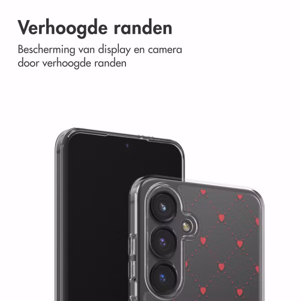 imoshion Design hoesje Samsung Galaxy S24 FE - Crush Check