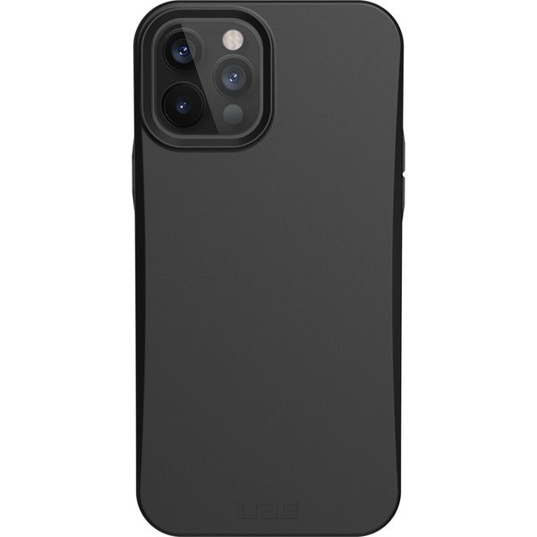 UAG Outback Backcover iPhone 12 (Pro) - Zwart