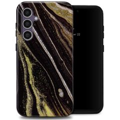 Selencia Vivid Tough Backcover Samsung Galaxy S23 FE - Chic Marble