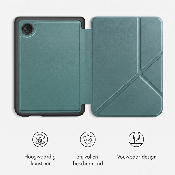 imoshion Vouwbare Bookcase Kobo Clara Colour / BW - Donkergroen