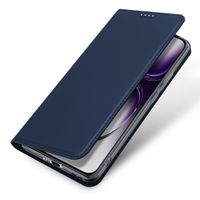 Dux Ducis Slim Softcase Bookcase Oppo Reno 12 - Donkerblauw