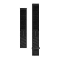 Garmin Nylon bandje  - Garmin 20 mm aansluiting - Zwart