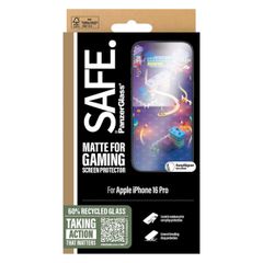 SAFE by PanzerGlass Gaming Screenprotector Ultra Wide Fit met applicator Apple iPhone 16 Pro