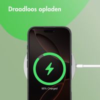 imoshion Color Backcover Apple iPhone 16 Pro - Zwart