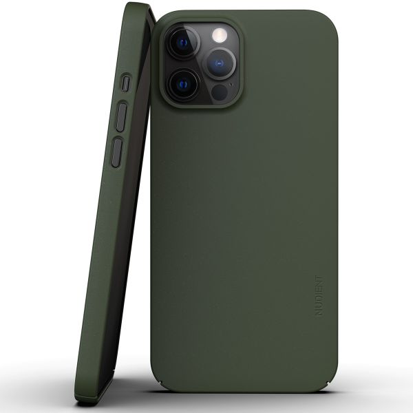 Nudient Thin Case iPhone 12 Pro Max - Pine Green