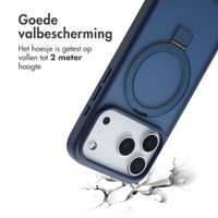 Accezz Ring Stand Backcover met MagSafe Apple iPhone 17 Pro Max - Blauw