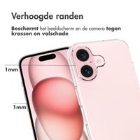 Accezz Clear Backcover Apple iPhone 16 - Transparant