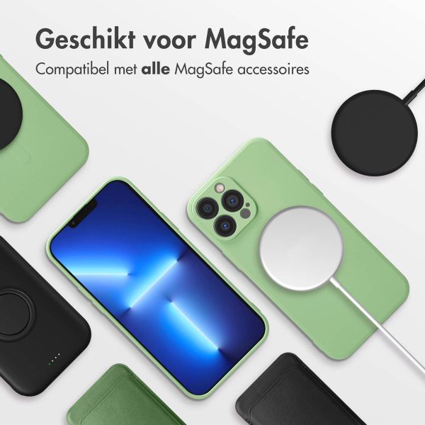 imoshion Color Backcover met MagSafe Apple iPhone 13 Pro Max - Groen
