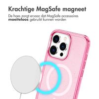 imoshion Sparkle Backcover met MagSafe Apple iPhone 15 Pro - Glitter Roze