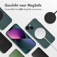 imoshion Color Backcover met MagSafe Apple iPhone 13 Mini - Donkergroen