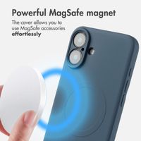 imoshion Colour Back Cover with MagSafe Apple iPhone 16 - Dark Blue