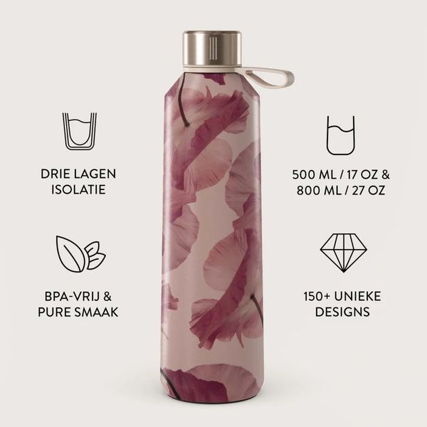 Burga Water Bottle - 500 ml - Tender Kiss