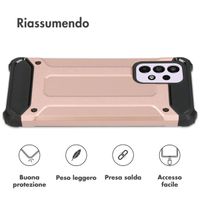 imoshion Rugged Xtreme Backcover Samsung Galaxy A33 - Rosé Goud
